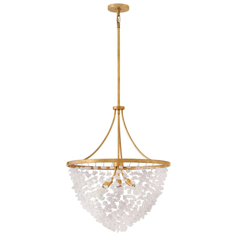 Fredrick Ramond Myra 6 Light 24" Wide Crystal Pendant