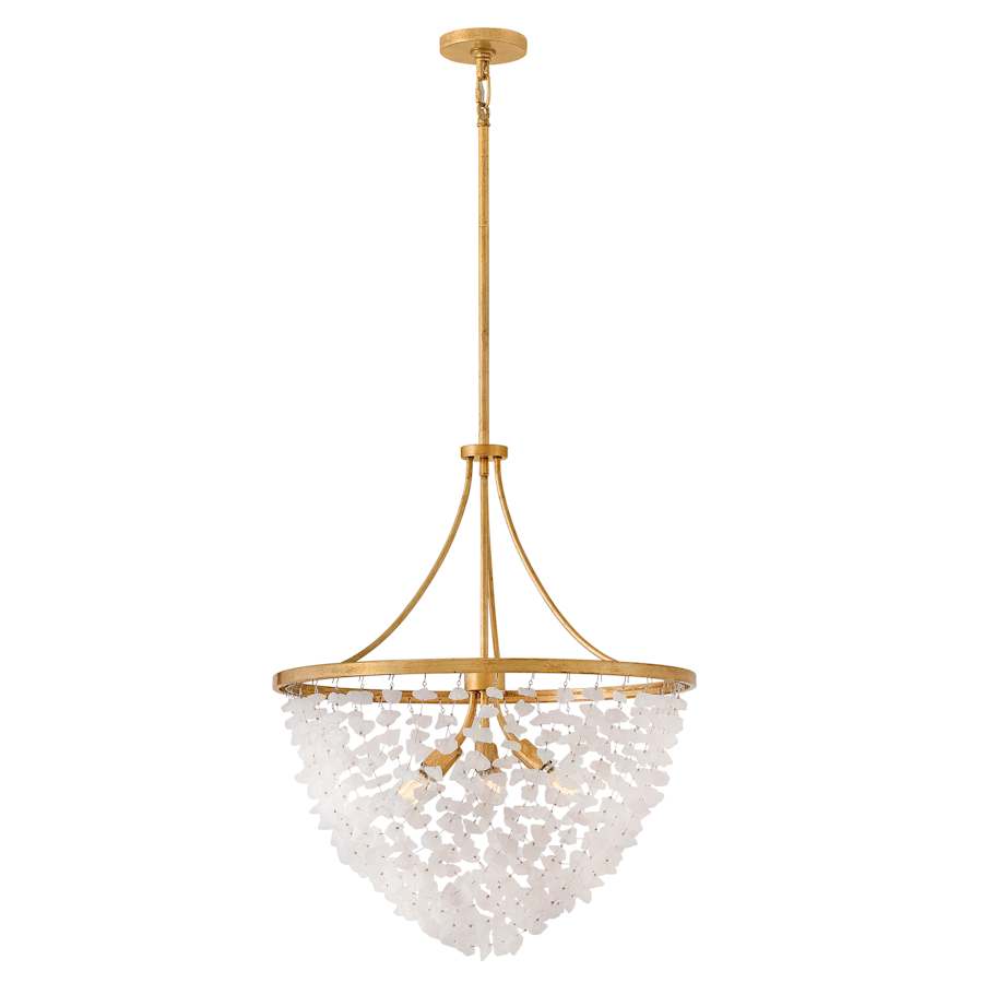 Fredrick Ramond Myra 6 Light 24" Wide Crystal Pendant