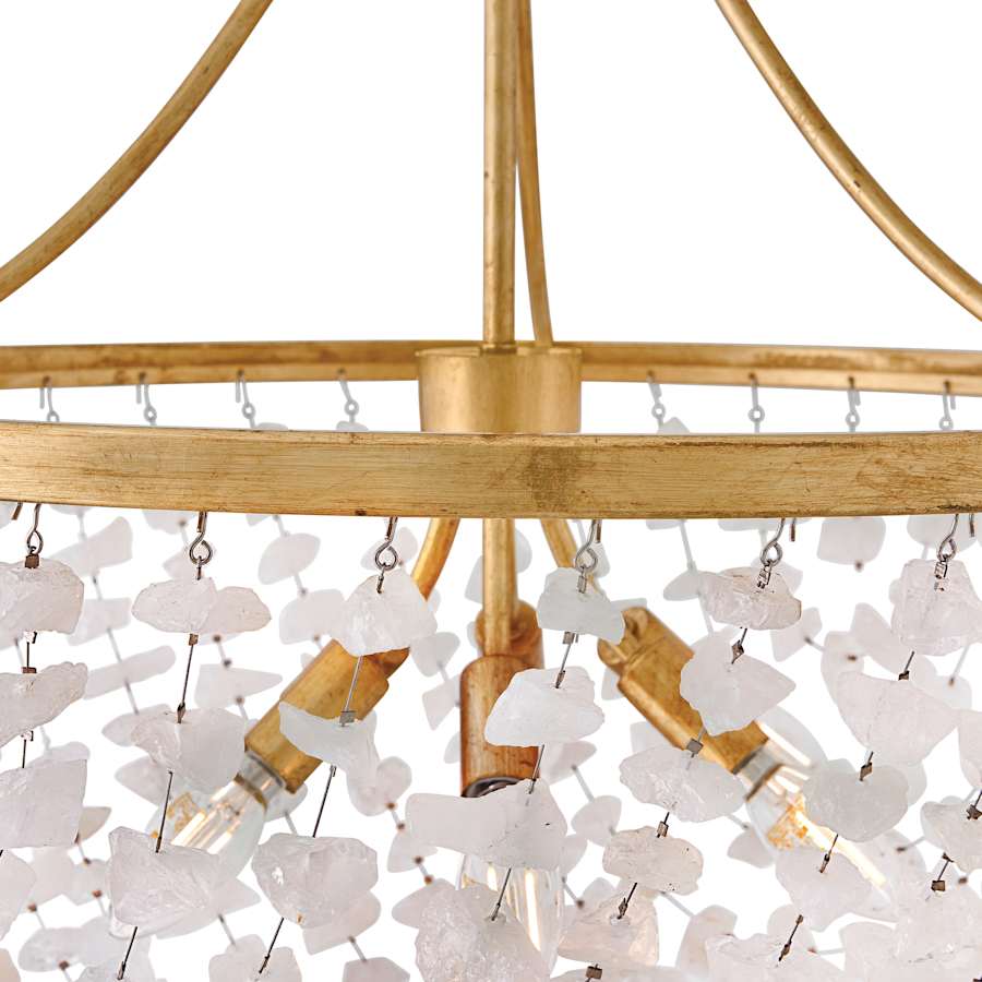 Fredrick Ramond Myra 6 Light 24" Wide Crystal Pendant