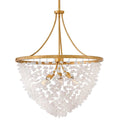 Fredrick Ramond Myra 6 Light 24" Wide Crystal Pendant