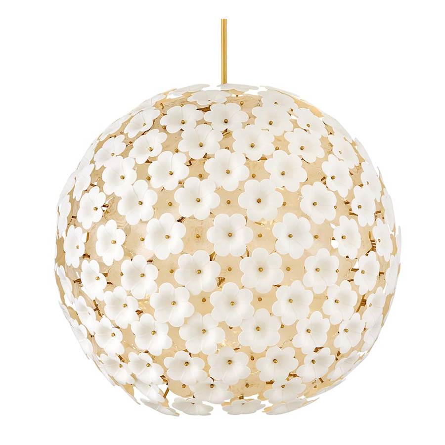 Fredrick Ramond Marianne 9 Light 38" Wide Globe Chandelier