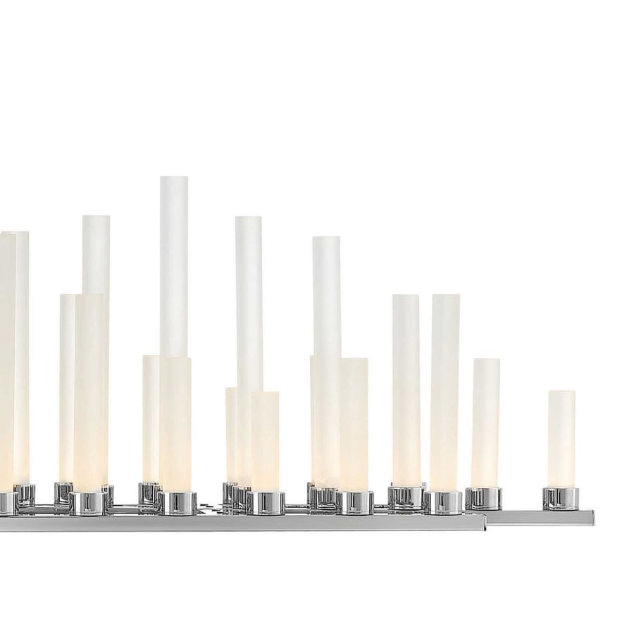 Fredrick Ramond Trinity 50 Light 48" Wide LED Linear Chandelier