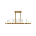 Fredrick Ramond Trinity 50 Light 48" Wide LED Linear Chandelier