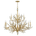Fredrick Ramond 12 Light 2 Tier Candle Style Chandelier from the Eve Collection