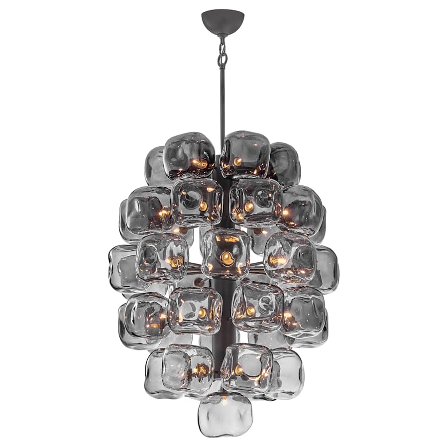 Fredrick Ramond Perriand 40 Light 30" Wide LED Abstract Chandelier
