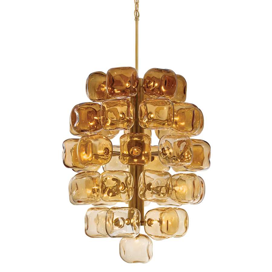 Fredrick Ramond Perriand 40 Light 30" Wide LED Abstract Chandelier