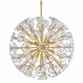 Fredrick Ramond Maya 12 Light 30" Wide Abstract Globe Chandelier