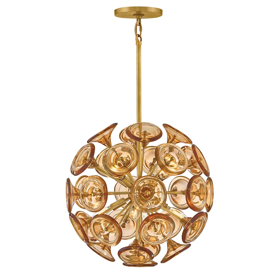 Fredrick Ramond Maya 8 Light 20" Wide Pendant