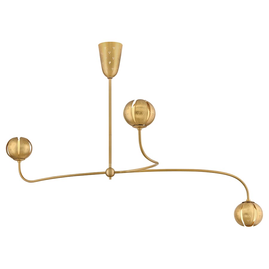 Fredrick Ramond Anthos 4 Light 54" Wide LED Chandelier
