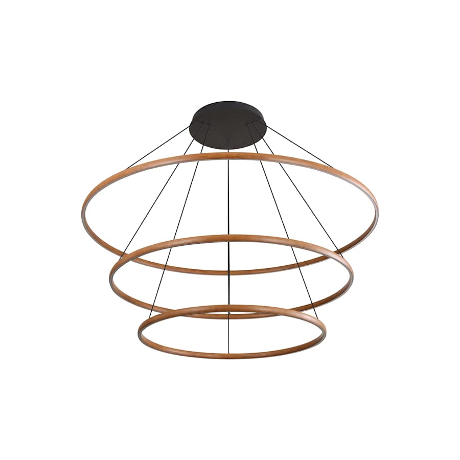 Golden Lighting Veritas 59" Wide Ring Chandelier