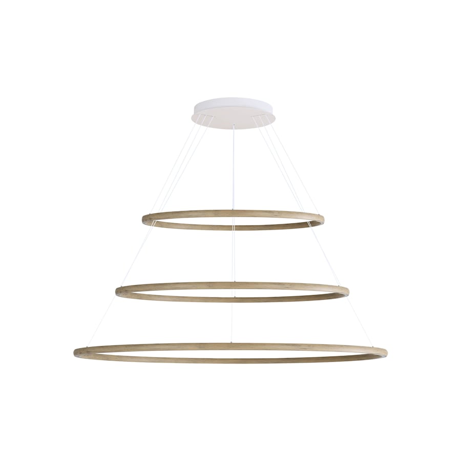 Golden Lighting Veritas 59" Wide Ring Chandelier
