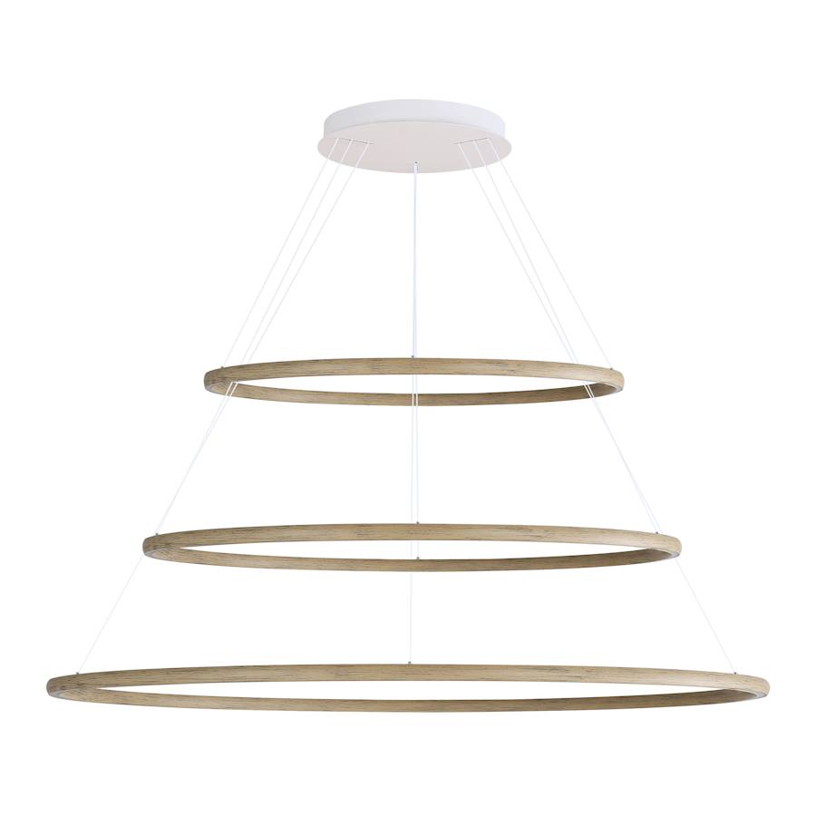 Golden Lighting Veritas 71" Wide Ring Chandelier