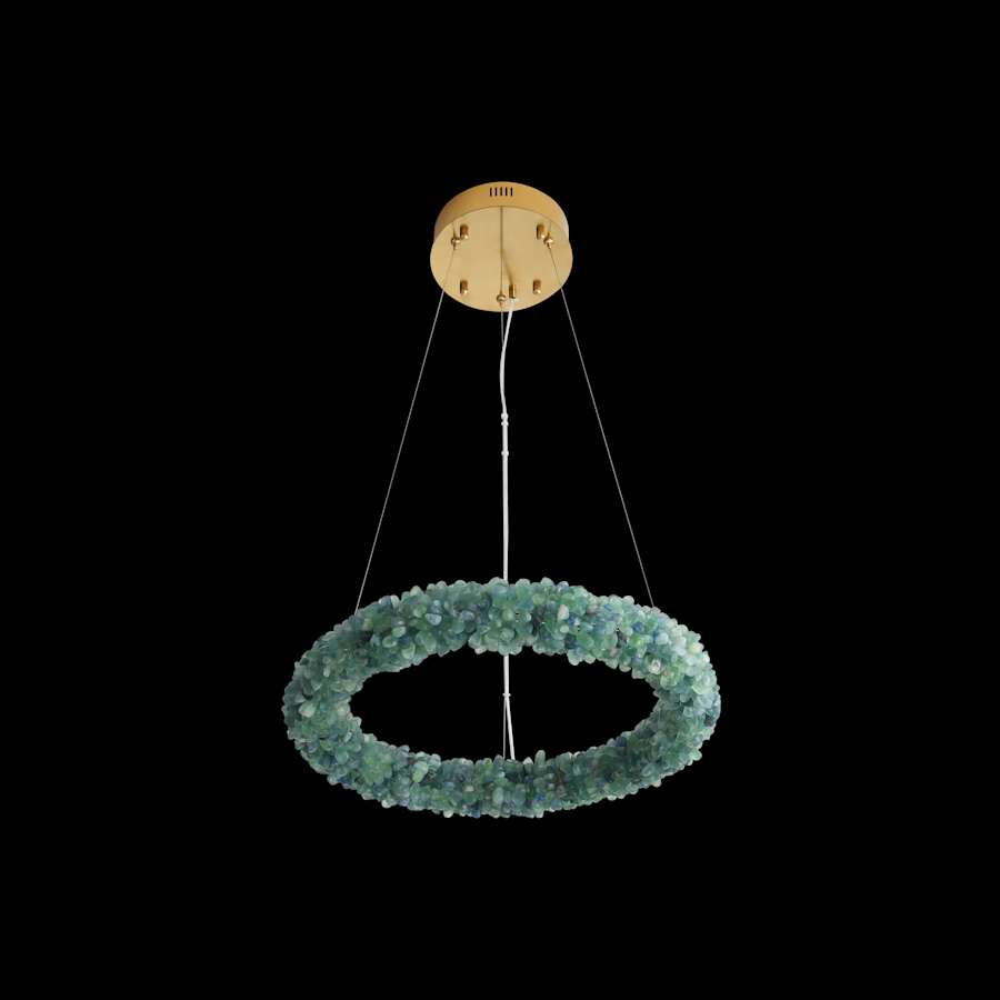 Golden Lighting Corallo 30" Wide Ring Chandelier