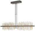 Gossamer 51.9" Dark Smoke & Soft Gold Short LED Pendant