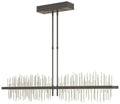 Gossamer 51.9" Natural Iron & Sterling Long LED Pendant