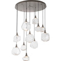 Hammerton Studio Gem 35" Wide 11 Light Hand Blown Glass LED Pendant