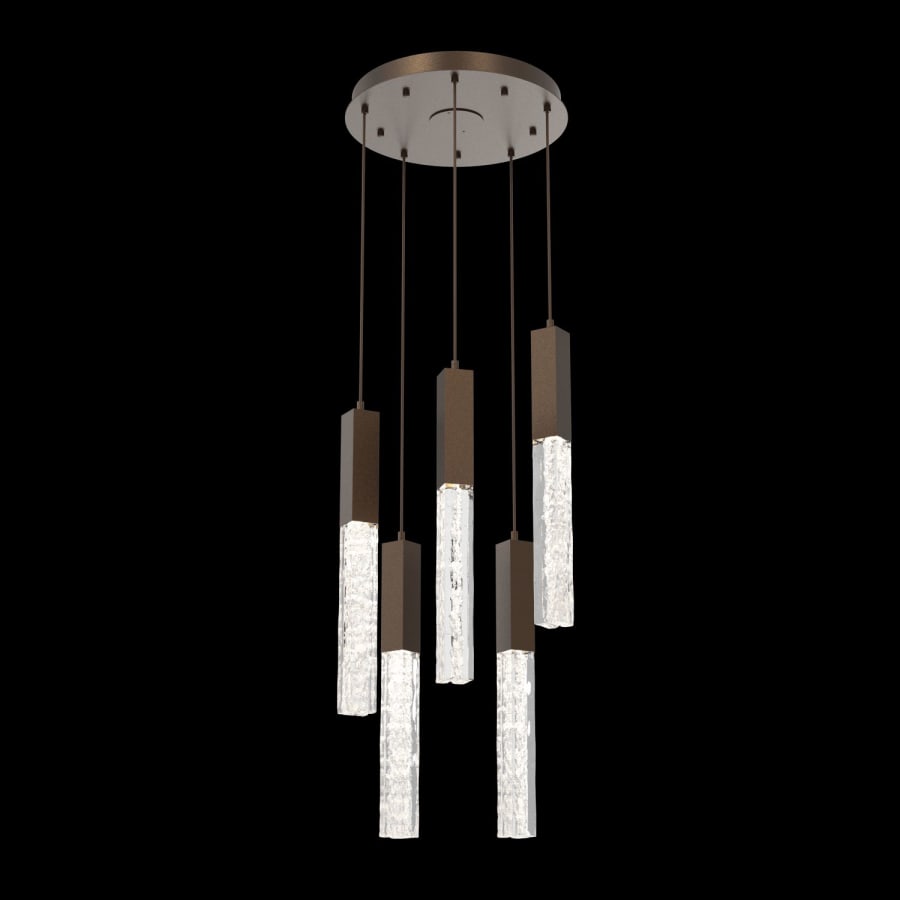 Hammerton Studio Axis 5 Light 16" Wide LED Multi Light Pendant