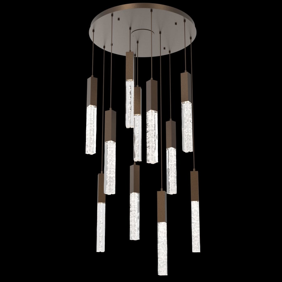 Hammerton Studio Axis 11 Light 30" Wide LED Multi Light Pendant