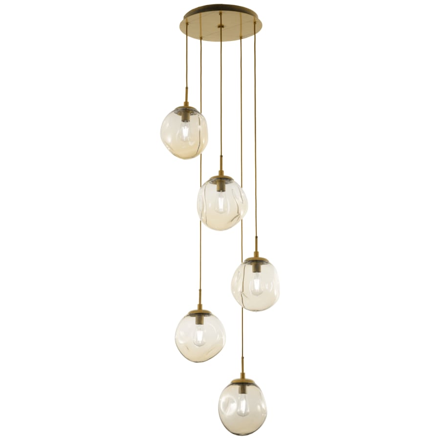 Hammerton Studio Aster 5 Light 24" Wide Multi Light Pendant