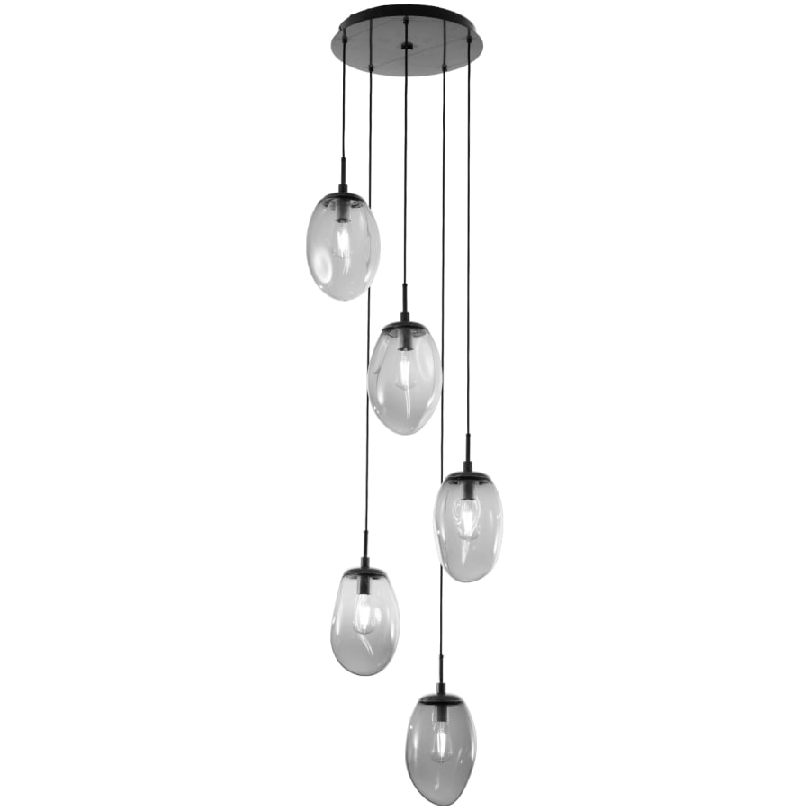 Hammerton Studio Meteo 5 Light 22" Wide Multi Light Pendant
