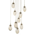 Hammerton Studio Meteo 30" Wide 9 Light LED Crystal Multi Light Pendant