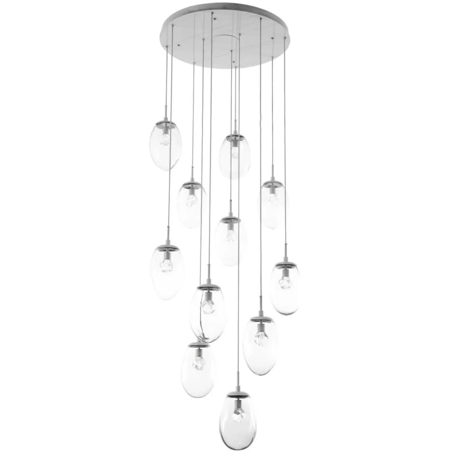 Hammerton Studio Meteo 36" Wide 11 Light LED Crystal Multi Light Pendant