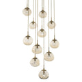 Hammerton Studio Nova 38" Wide 11 Light LED Crystal Multi Light Pendant