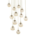 Hammerton Studio Nova 38" Wide 12 Light LED Crystal Multi Light Pendant