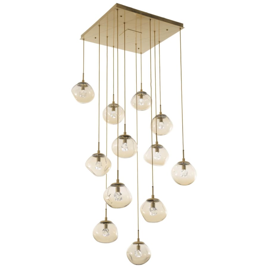 Hammerton Studio Nova 38" Wide 12 Light LED Crystal Multi Light Pendant