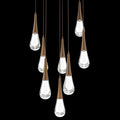Hammerton Studio Raindrop 8 Light 27" Wide LED Abstract Multi Light Pendant - 3000K