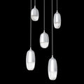 Hammerton Studio Pebble 5 Light 20" Wide LED Abstract Multi Light Pendant - 2700K