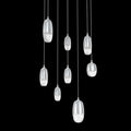 Hammerton Studio Pebble 8 Light 27" Wide LED Abstract Multi Light Pendant - 3000K