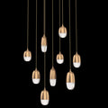 Hammerton Studio Pebble 9 Light 27" Wide LED Abstract Multi Light Pendant - 2700K