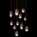 Hammerton Studio Pebble 11 Light 33" Wide LED Abstract Multi Light Pendant - 3000K