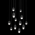 Hammerton Studio Pebble 12 Light 33" Wide LED Abstract Multi Light Pendant - 3000K