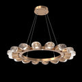 Hammerton Studio Pebble 16 Light 37" Wide LED Ring Chandelier - 2700K