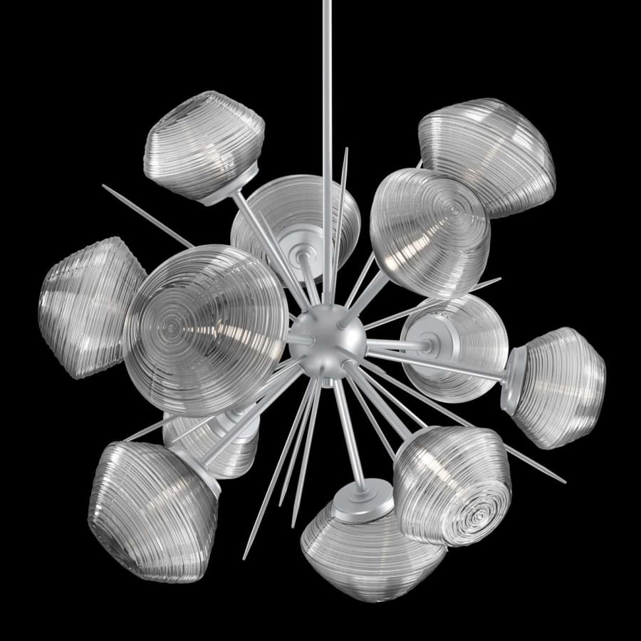 Hammerton Studio Mesa 12 Light 30" Wide LED Abstract Sputnik Chandelier - 2700K