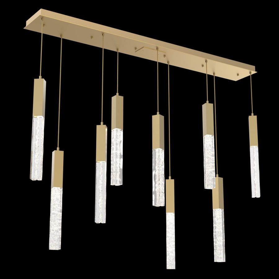 Hammerton Studio Axis 9 Light 62" Wide LED Multi Light Pendant
