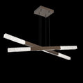 Hammerton Studio Axis 12 Light 48" Wide LED Abstract Linear Chandelier - 2700K