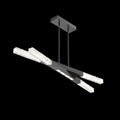Hammerton Studio Axis 8 Light 51" Wide LED Abstract Linear Chandelier - 3000K