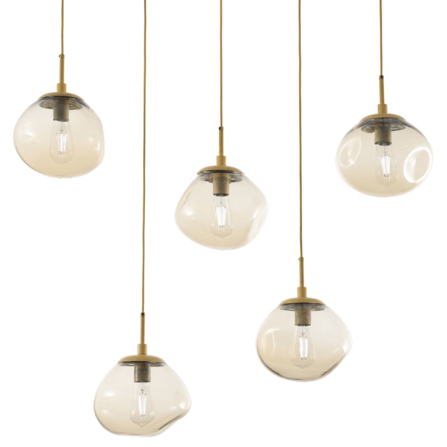 Hammerton Studio Nova 5 Light 42" Wide Linear Pendant