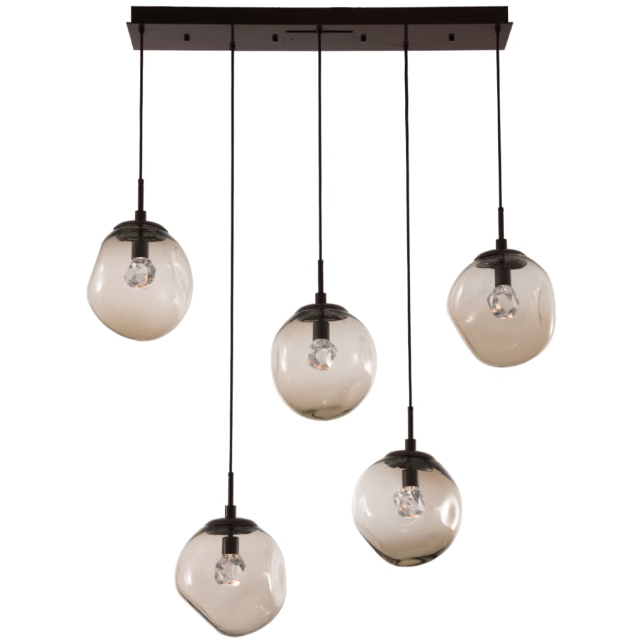 Hammerton Studio Aster 42" Wide LED Crystal Linear Pendant