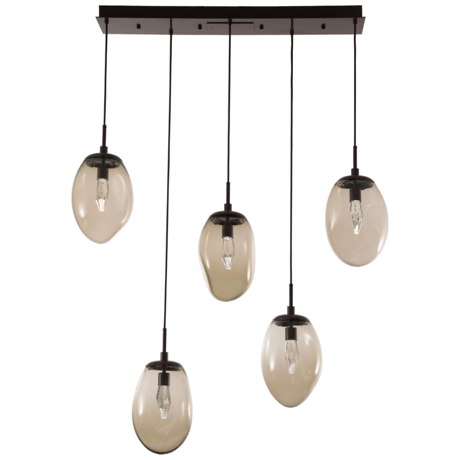 Hammerton Studio Meteo 42" Wide LED Crystal Linear Pendant
