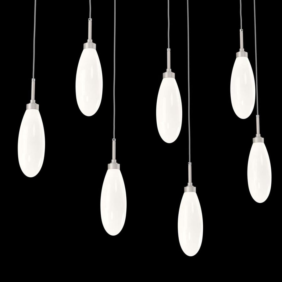 Hammerton Studio Fiori 7 Light 43" Wide LED Linear Chandelier - 3000K