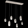 Hammerton Studio Pebble 7 Light 46" Wide LED Linear Chandelier - 2700K
