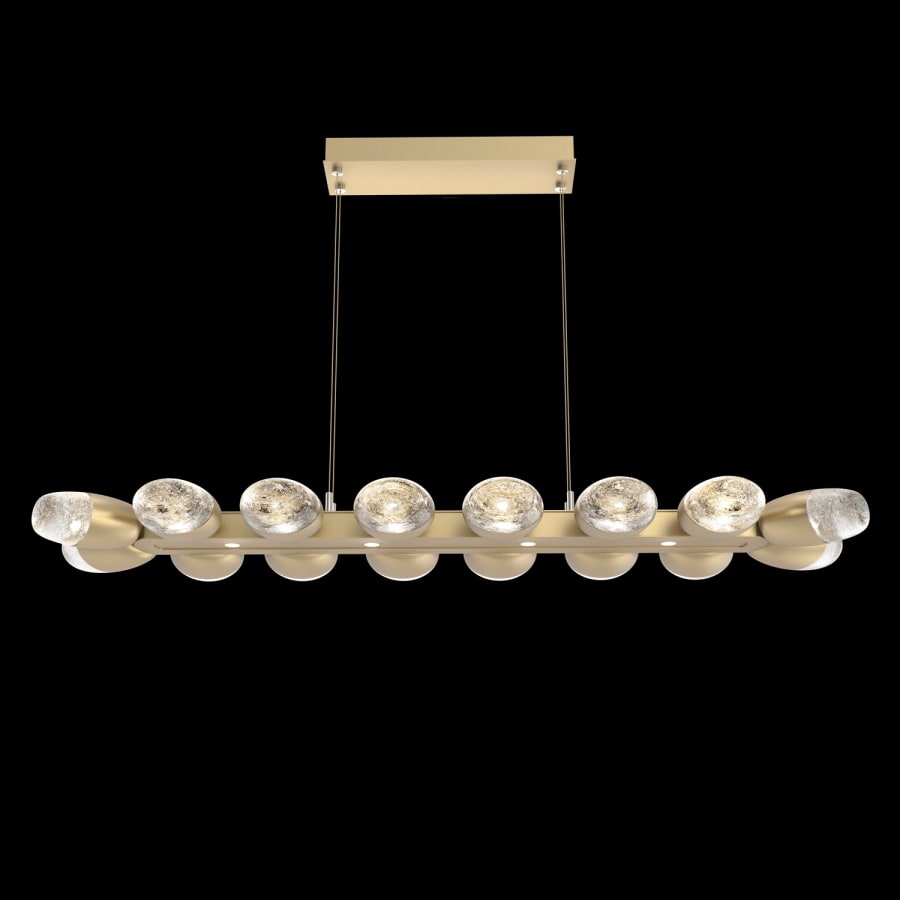 Hammerton Studio Pebble 20 Light 47" Wide LED Linear Chandelier - 3000K