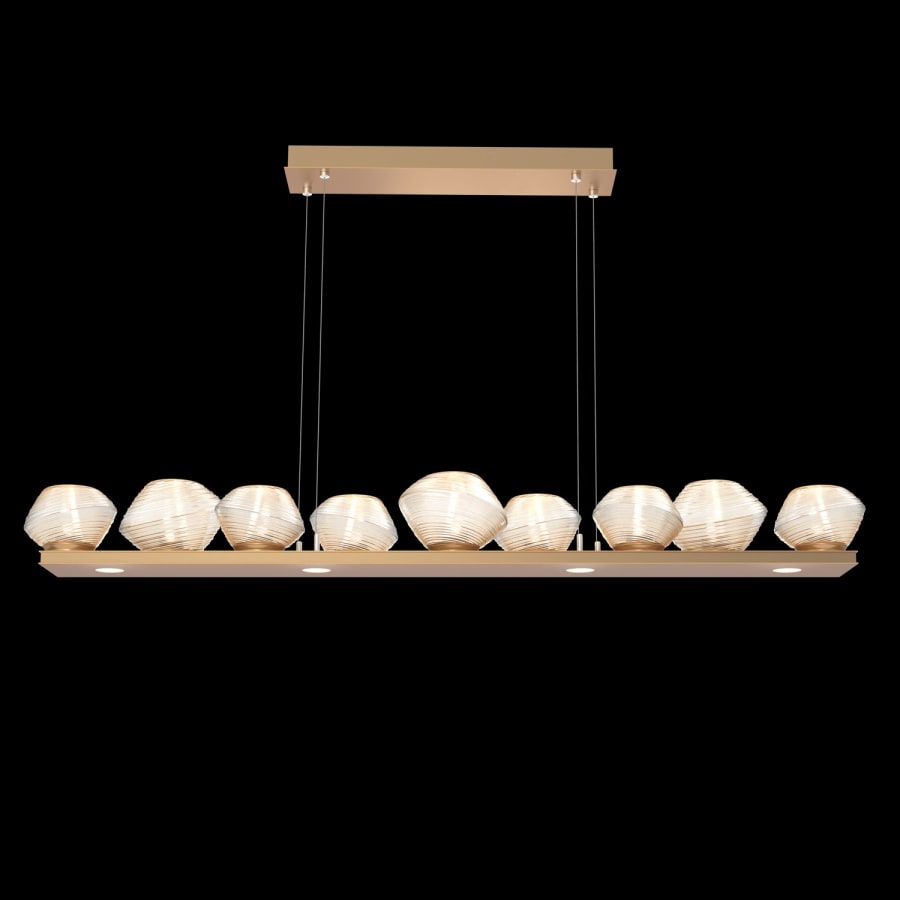 Hammerton Studio Mesa 12 Light 59" Wide LED Linear Chandelier - 3000K