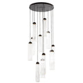 Hammerton Studio Ledgestone 11 Light 34" Wide LED Multi Light Pendant