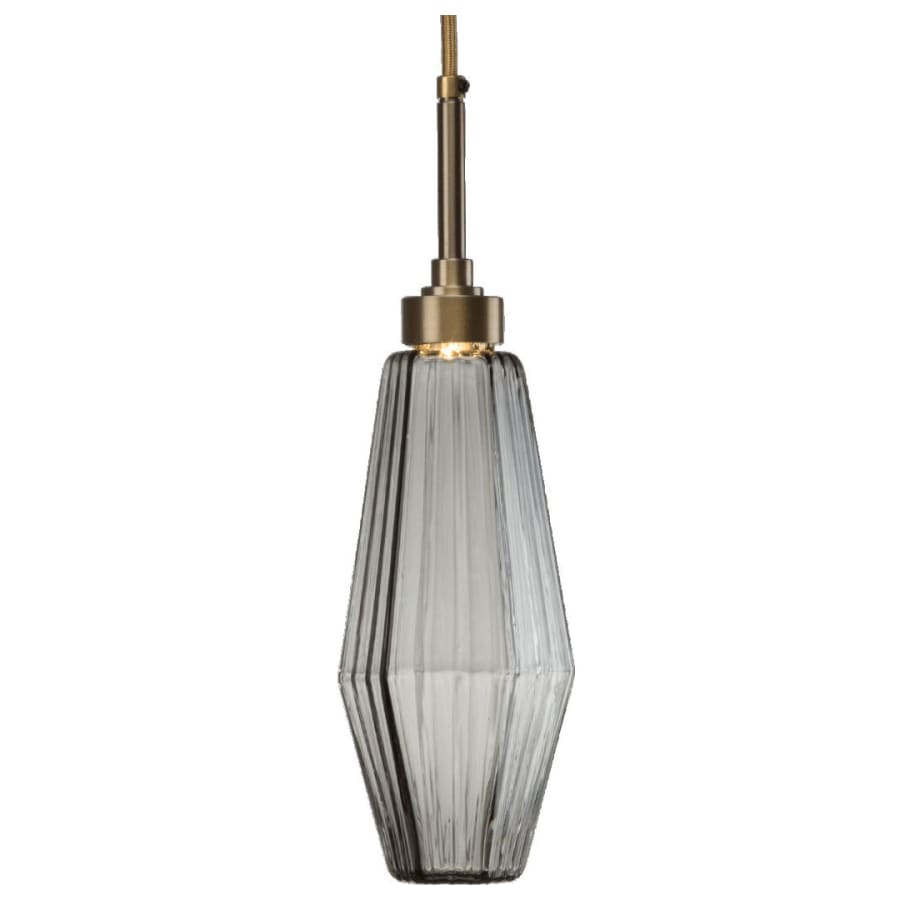 Hammerton Studio Aalto 37" Wide Artisan Crafted Geometric Optic Glass 6 Light Chandelier