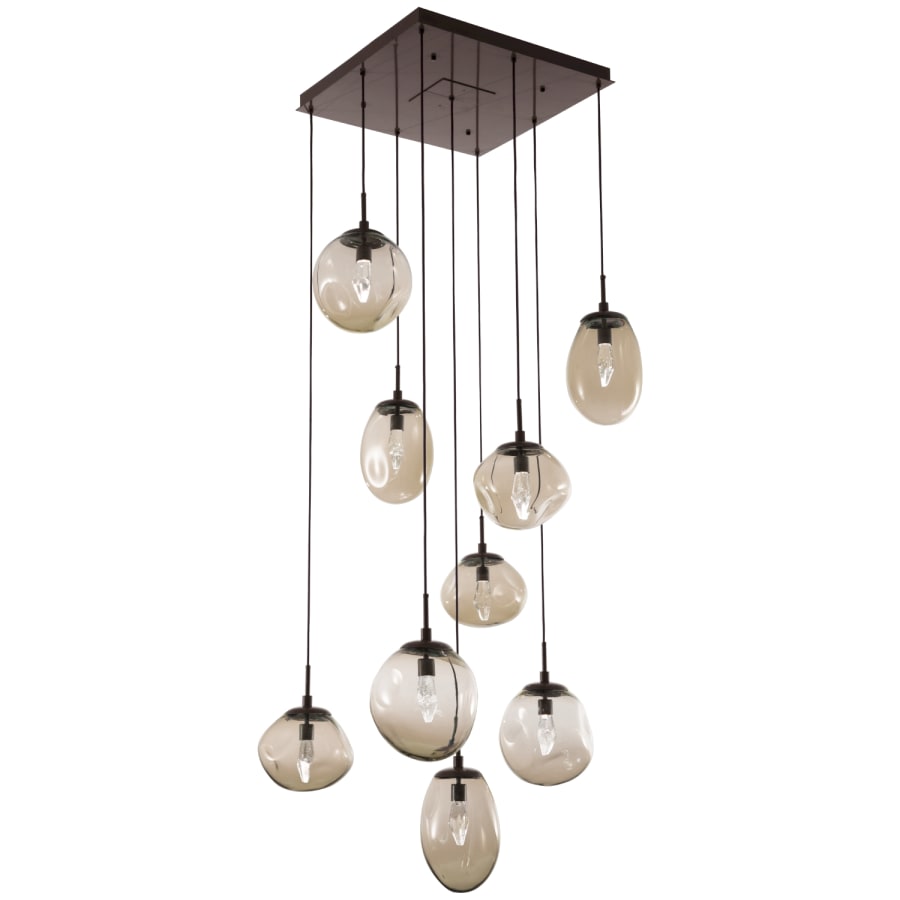 Hammerton Studio Cosmos 32" Wide Artisan Crafted 8 Light Nebula Glass Pendant